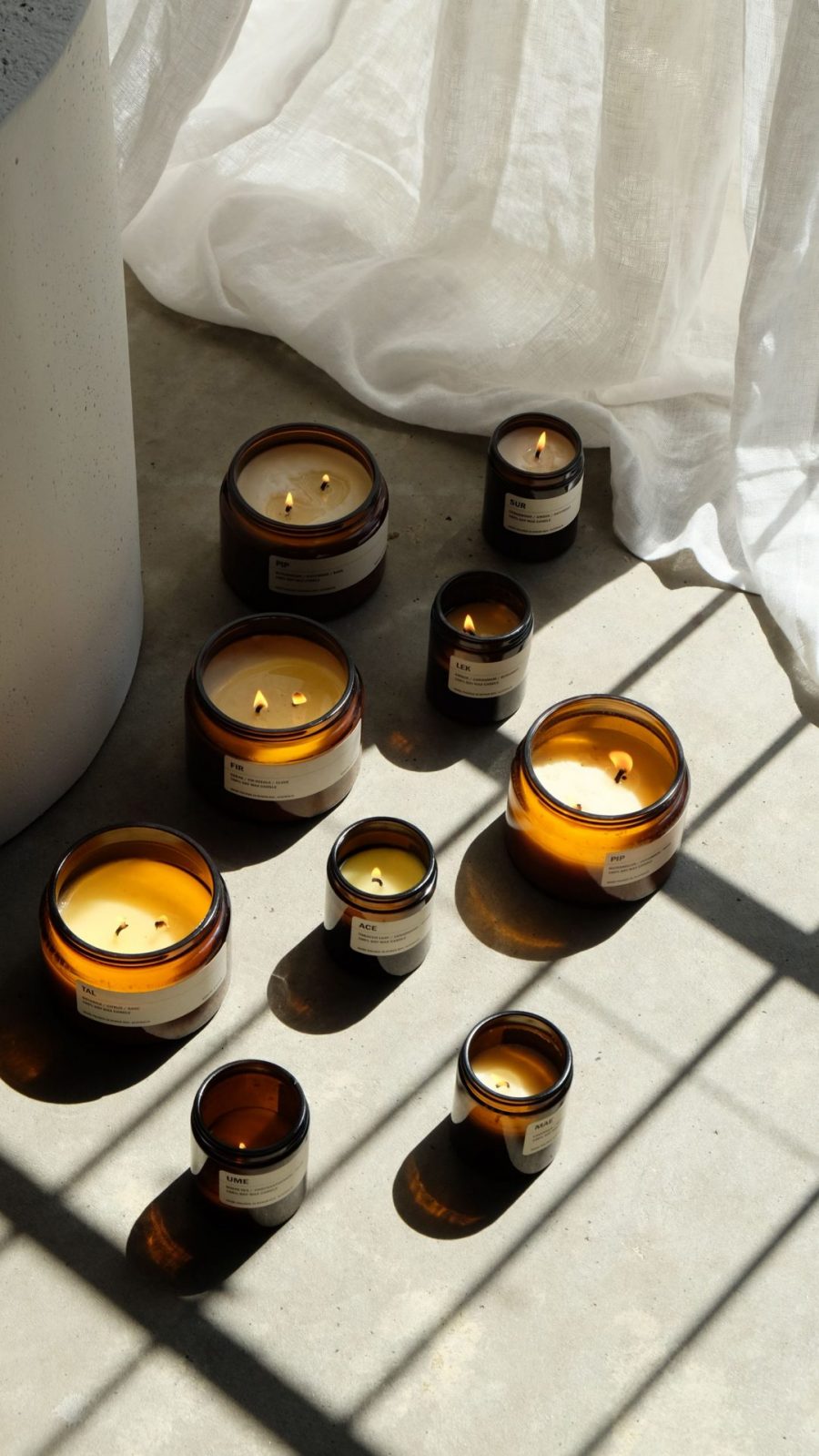 Posie amber candleS