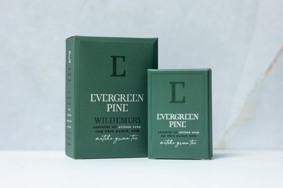 Wild Emery soap Evergreen pine