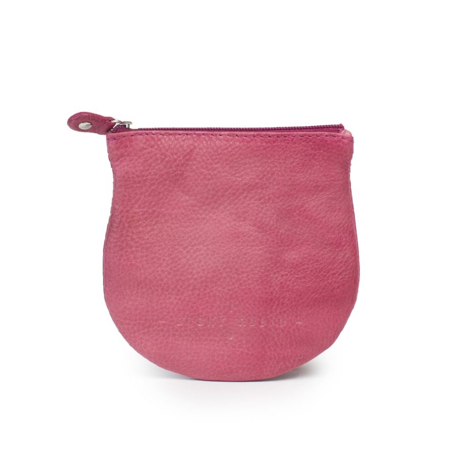 dusky robin lilly coin purse pink fuschia