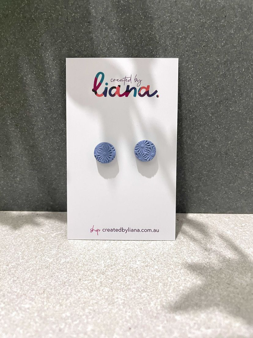 Liana care earrings Blue