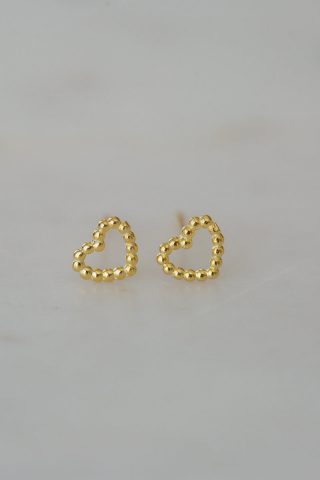 Sophie dotty love studs in gold