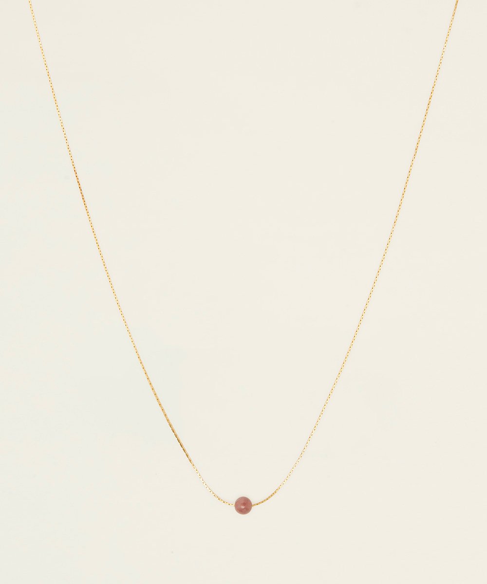 spiritus stones sunrise love necklace with rose quartz