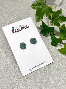 care earrings by liana green