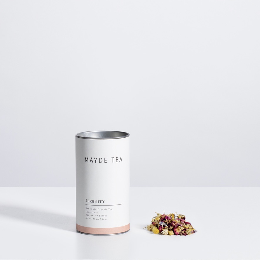 mayde tea serenity tube