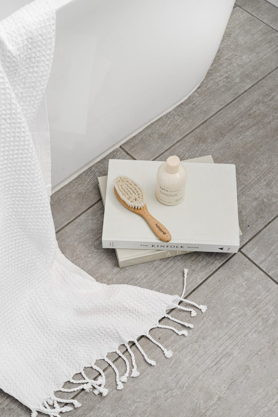 miss april waffle turkish bath towel in white
