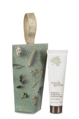 myrtle and moss ornament hand cream bergamot