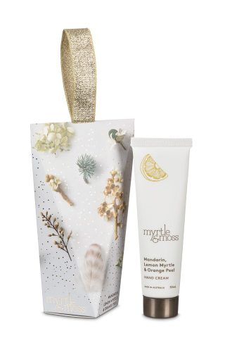 myrtle and moss ornament hand cream citrus
