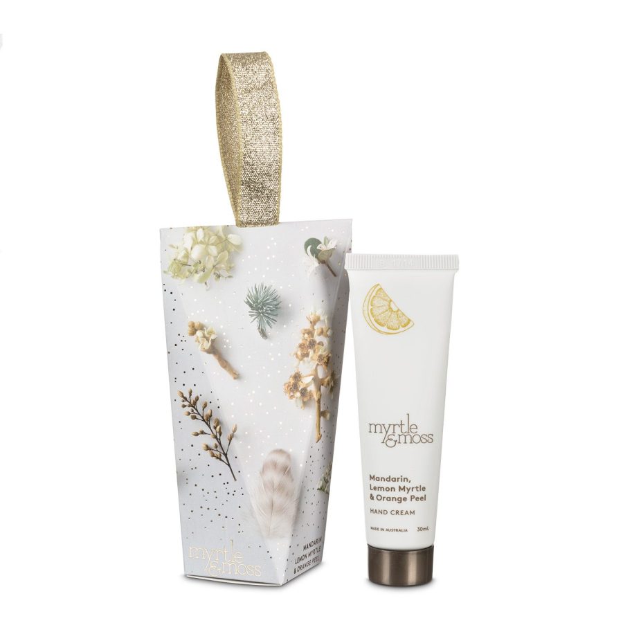 myrtle and moss ornament hand cream citrus