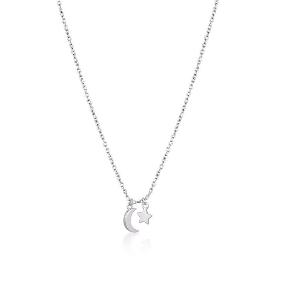 linda tahija sun and moon necklace sterling silver
