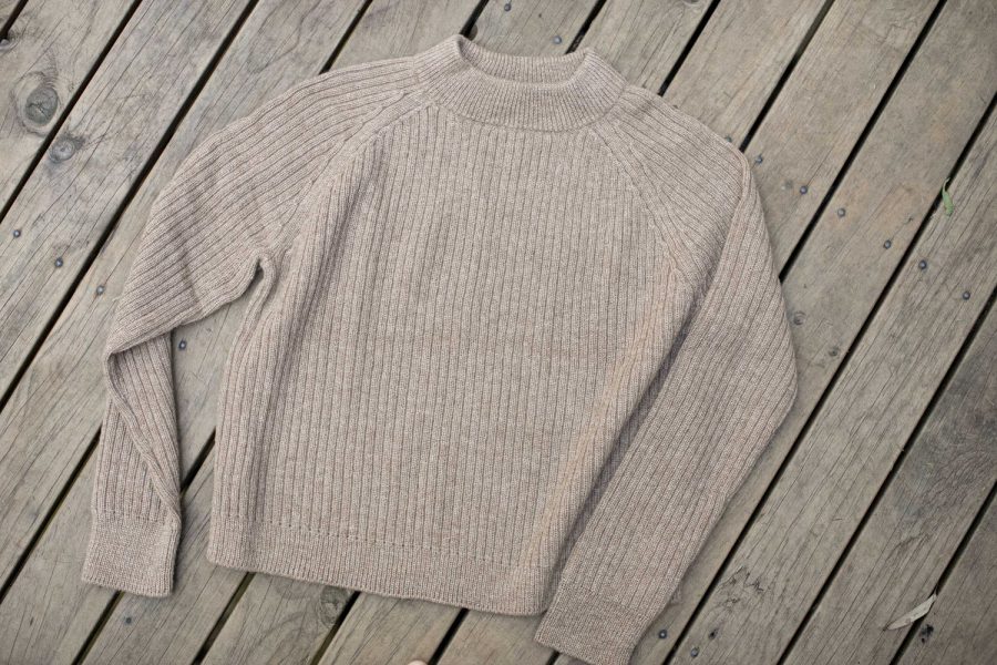 once upon an artisan ahoy jumper in beige