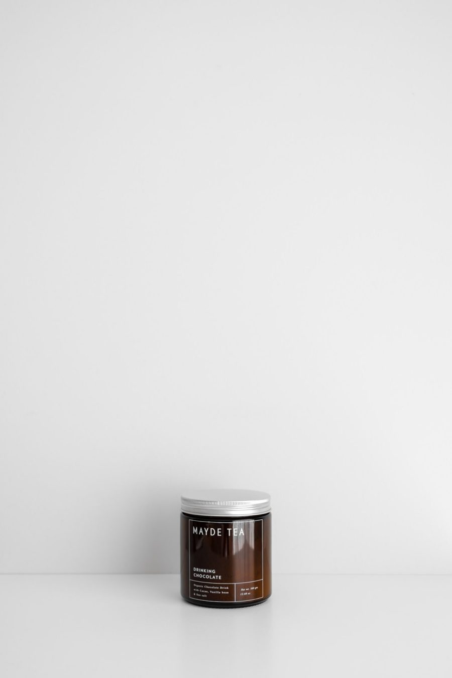 mayde drinking chocolate amber jar 30 serves